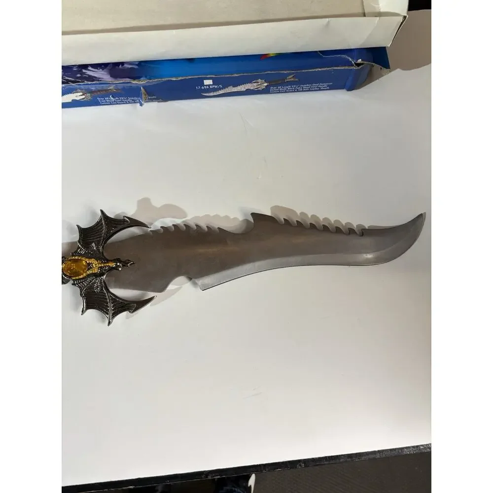 Frost Cutlery Damascus Steel Design By Jim Frost Fantasy Knife Immortal Warrior
